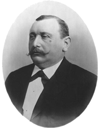 Ferdinand Diercks † - Erster Obermeister nach Gründung der Innung am 24.11.1909, gewählt am 09.12.1909